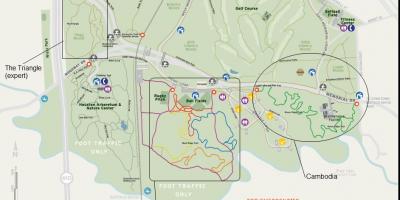 Mapa park Memorial Houston