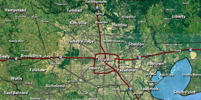 Radar mapa Houston
