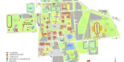 University of Houston mapa